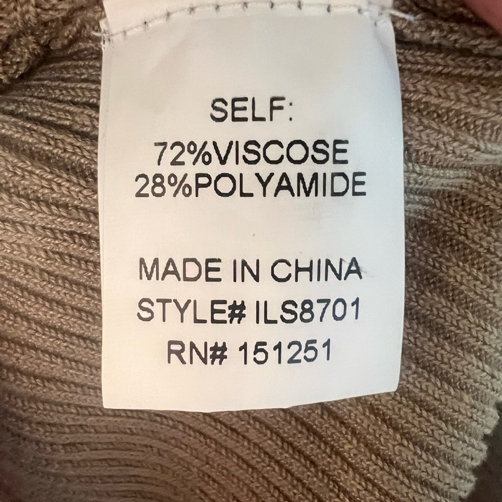 Chic Ribbed Long Sleeve Bodysuit - Picture 6 of 7